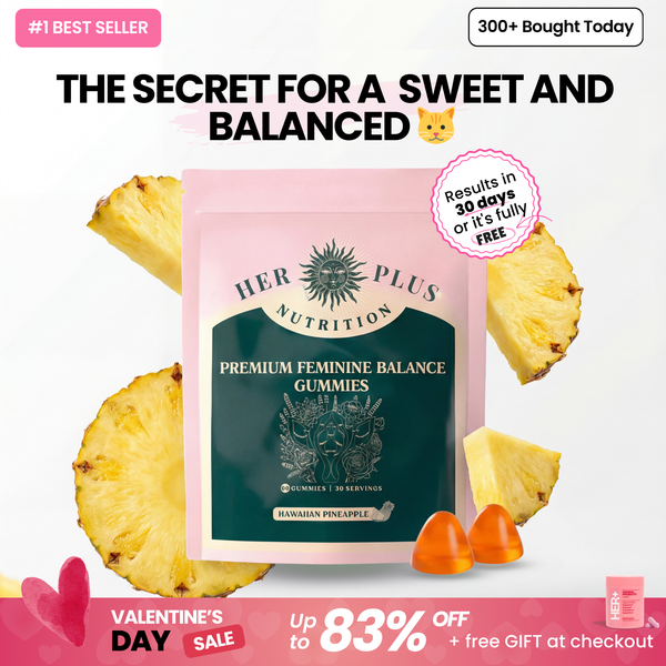 Feminine Balance Pineapple Gummies