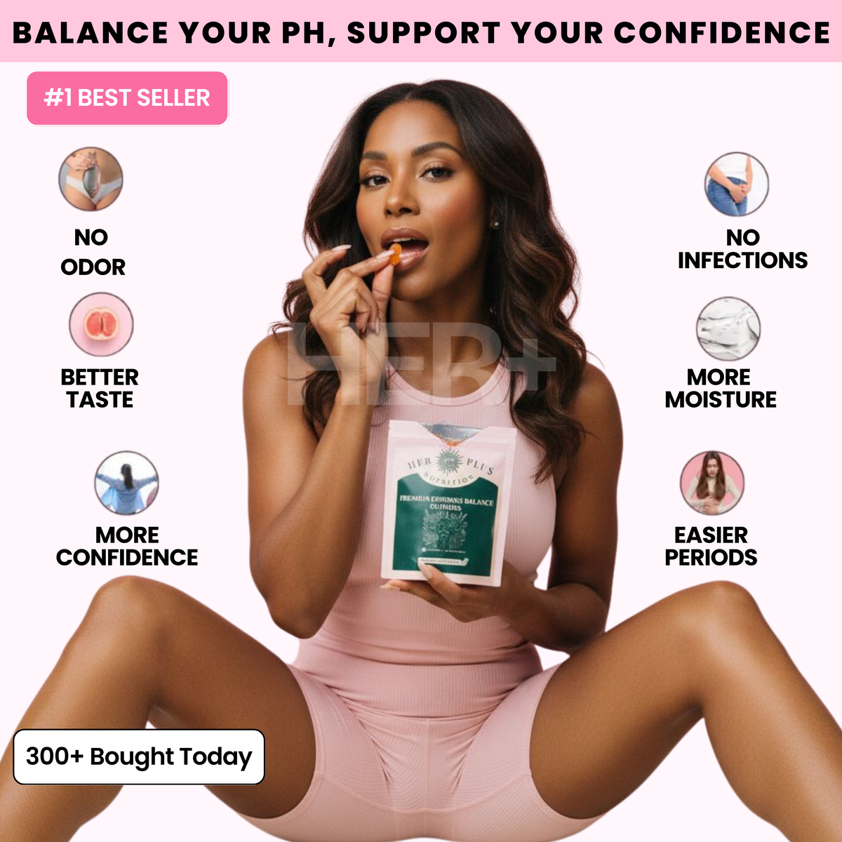 Feminine Balance Pineapple Gummies